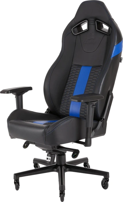 Corsair T2 Road Warrior Gamingstuhl, schwarz/blau
