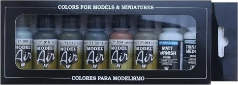 Vallejo Model Air Air War Color Series Luftwaffe Pre-War to 1941 Farbset, 8-tlg.