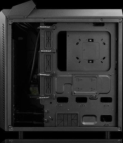 DeepCool Gamer Storm Baronkase Liquid schwarz, Glasfenster