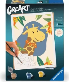 Ravensburger Malen nach Zahlen CreArt Hallo Giraffe