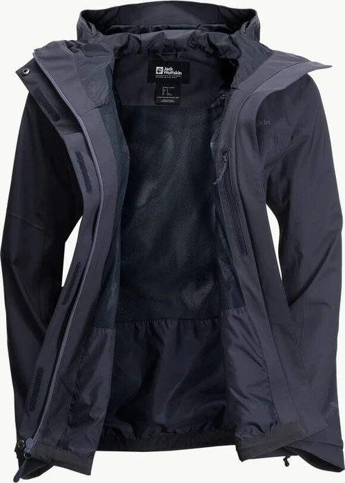 Jack Wolfskin Kammweg 2L Funktionsjacke graphite (Damen)