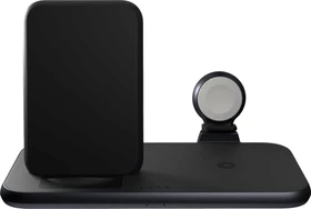 Zens 4 in 1 Stand+Watch Wireless Charger Aluminium weiß
