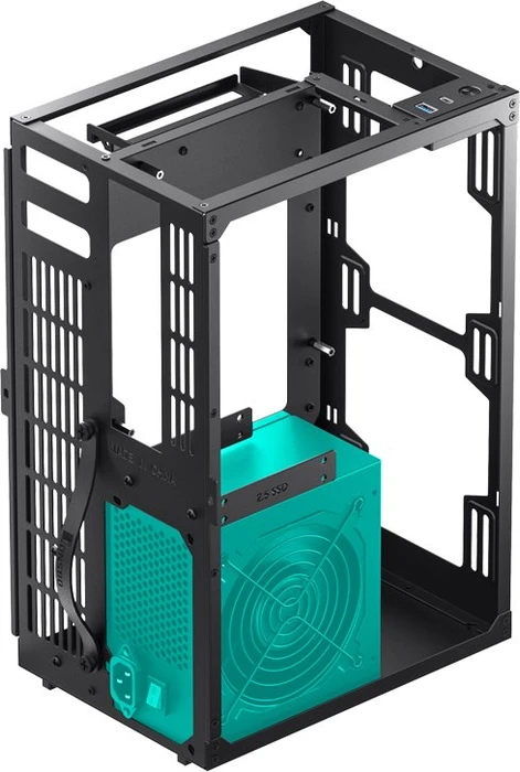 Jonsbo VR3 Black, schwarz, Mini-ITX