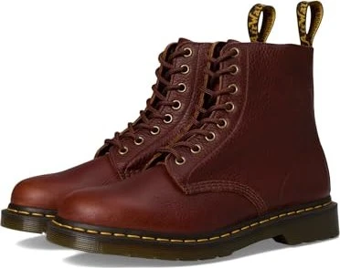 Dr. Martens 1460 Pascal Ambassador Soft Leather Lace Up Boots cashew