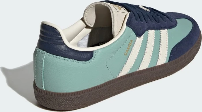 adidas Samba OG hazy green/cream white/night indigo (Damen)
