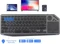 Renkforce RF-WLBTKB-300 Funk Tastatur mit Multi-Touchpad, schwarz/grau, USB/Bluetooth, DE Vorschaubild