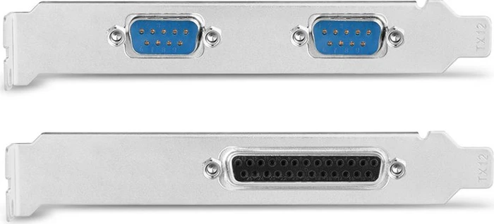 Axagon 2x seriell/1x parallel, PCIe 2.0 x1