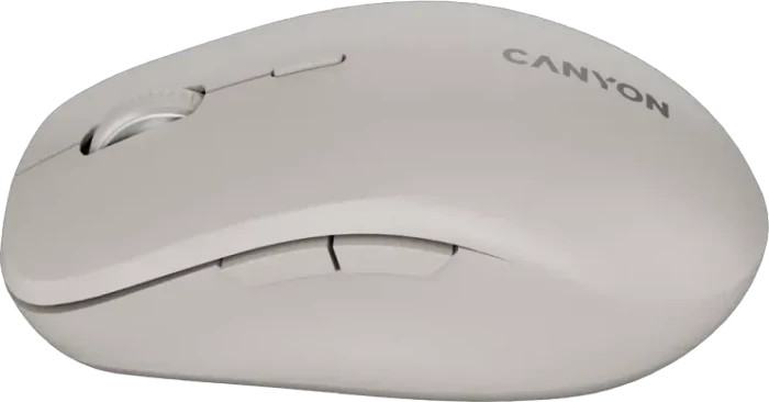 Canyon MW-12 Silent Wireless Mouse beige, USB/Bluetooth