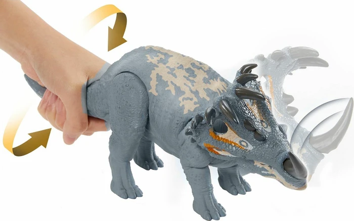 Mattel Jurassic World - Brüll-Attacke Sinoceratops