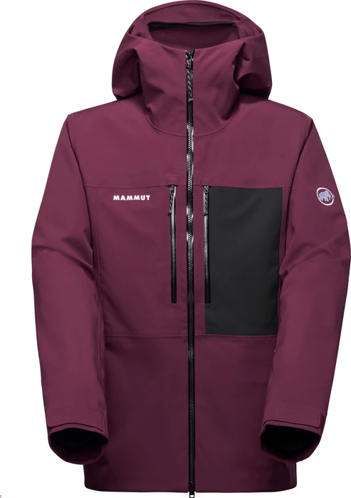 Mammut Stoney HS Hooded Skijacke vin/black (Herren)