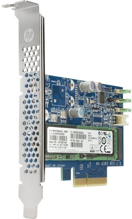 HP Z TurboDrive HH-HL 256GB, Add-In Card / PCIe 2.0 x4