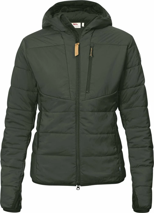 Fjällräven Keb Padded Hoodie Funktionsjacke deep forest (Damen)