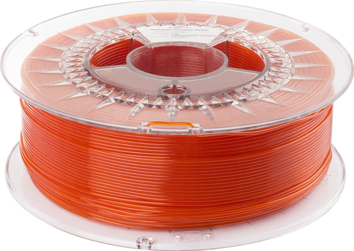 Spectrum PETG, transparent orange, Spule, 1.75mm, 1.00kg