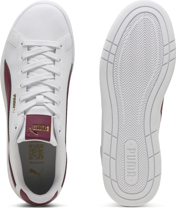 Puma Court Classico puma white/team regal red/puma gold