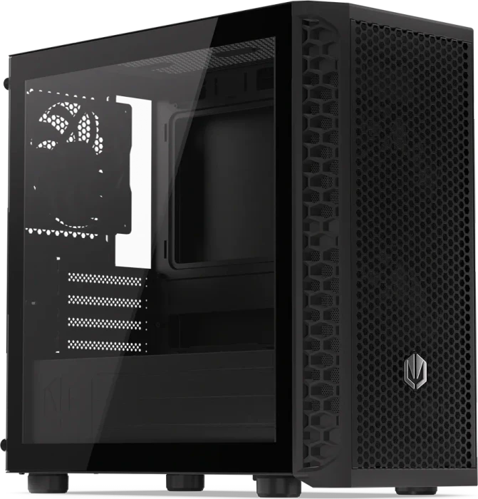 Endorfy Signum M30 Air Black, Glasfenster