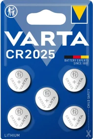 Varta CR2025, 5er-Pack