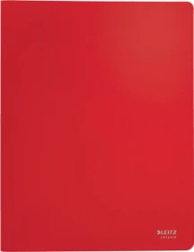 Leitz Sichtbuch Recycle, A4, rot, inkl. 40 Klarsichthüllen