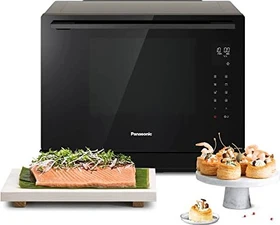 Panasonic NN-CS88LBEPG Mikrowelle mit Grill/Heißluft/Dampfgarer