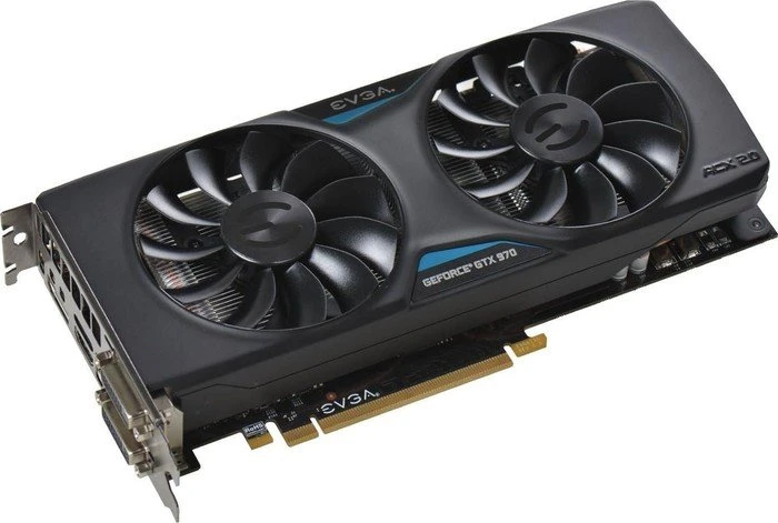EVGA GeForce GTX 970 SSC ACX 2.0, 4GB GDDR5, 2x DVI, HDMI, DP