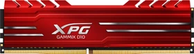 ADATA XPG Gammix D10 rot UDIMM 8GB, DDR4-3200, CL16-20-20