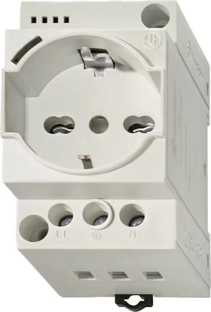 Finder Typ 7U.00 - Schaltschrank-Steckdose - Schuko + italienischer Stecker - Typ F und L 10/16 A
