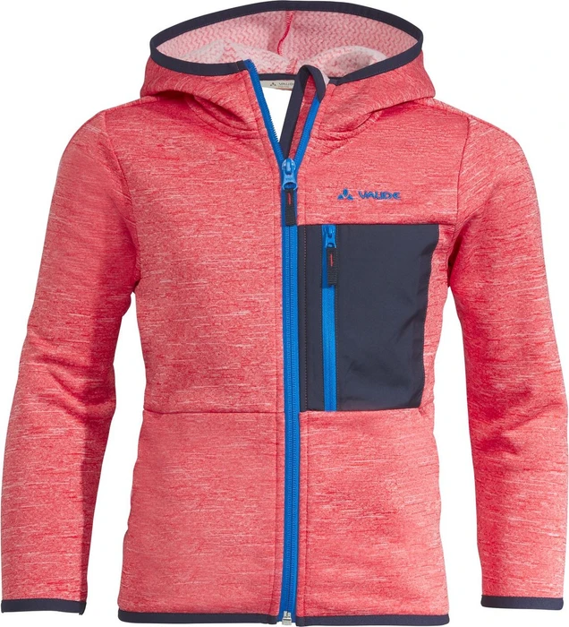 Vaude Kikimora Fleece Funktionsjacke mars red (Junior)