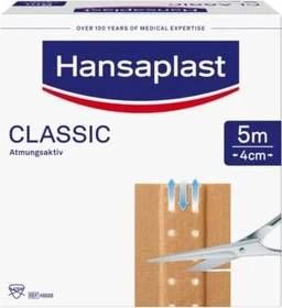 Hansaplast Classic, 4cm x 5m, 1 Stück