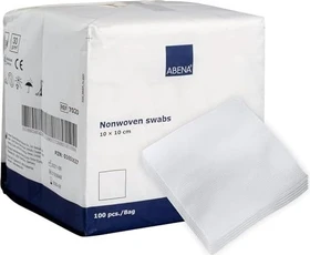 Abena Curi Med Vlieskompressen unsteril, 10 x 10cm, 100 Stück