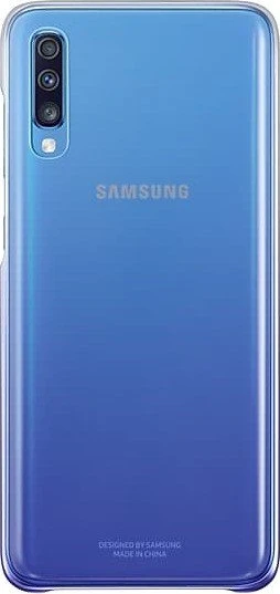 Samsung Gradation Cover für Galaxy A70 violett