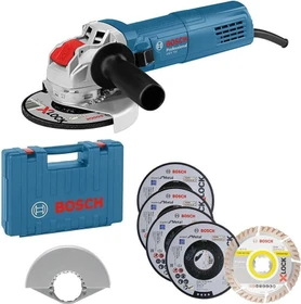 Bosch Professional GWX 750-125 Elektro-Winkelschleifer inkl. Koffer + Zubehör