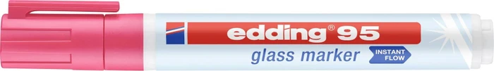 edding 95 Glasmarker pink, 10er-Pack