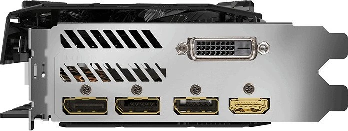 GIGABYTE AORUS GeForce GTX 1080 8G 11Gbps (Rev. 1.0), 8GB GDDR5X, DVI, HDMI, 3x DP