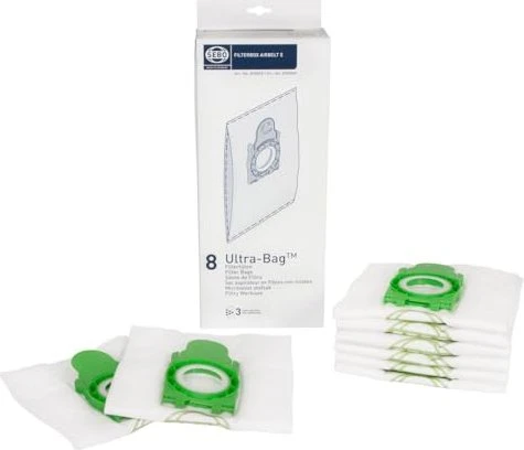 Sebo Staubsaugerbeutel für Airbelt E Serie, 8 Stück