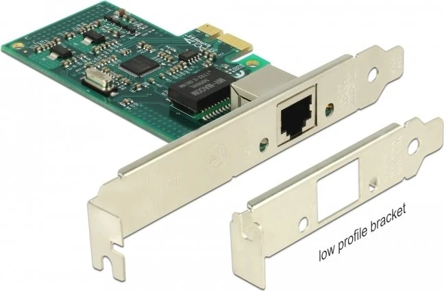 DeLOCK LAN-Adapter, 1x RJ-45, PCIe 1.1 x1