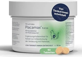 NutriLabs Placamax Kautabletten für Katzen, 90 Stück