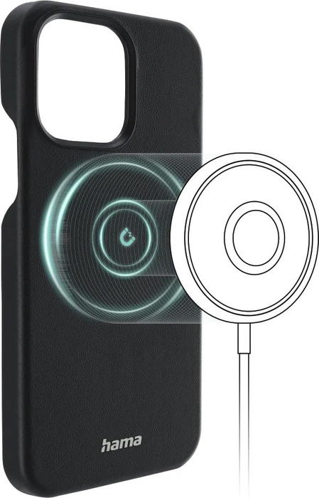 Hama Cover MagCase Finest Sense für Apple iPhone 13 Pro schwarz