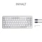 Logitech MX Mechanical Mini for Mac, Pale Grey, Logi Bolt, Kailh Choc V2 LOW PROFILE BROWN, USB/Bluetooth, CH Vorschaubild