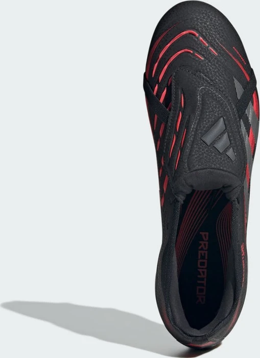 adidas Predator Pro Fold-Over Tongue FG core black/grey four/lucid red