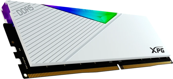 ADATA XPG LANCER RGB White Edition UDIMM 32GB Kit, DDR5-6000, CL30-40-40, 1RX8