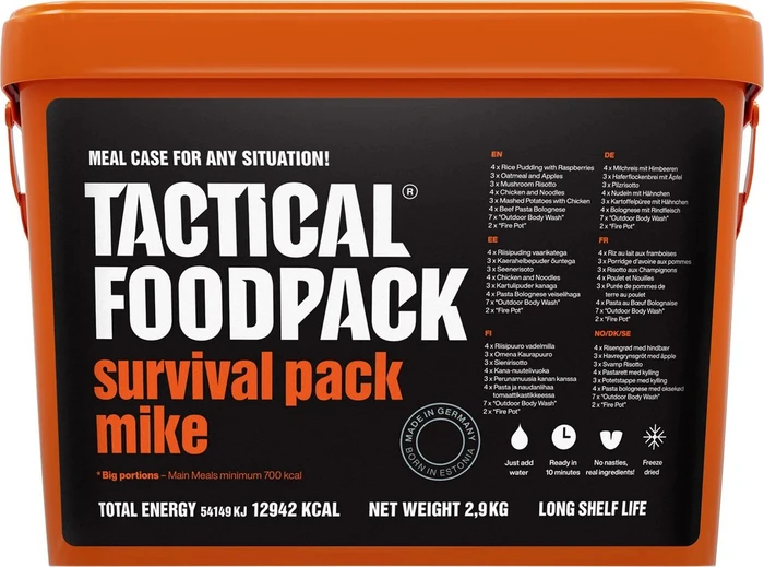 Tactical Foodpack Survival pack Mike