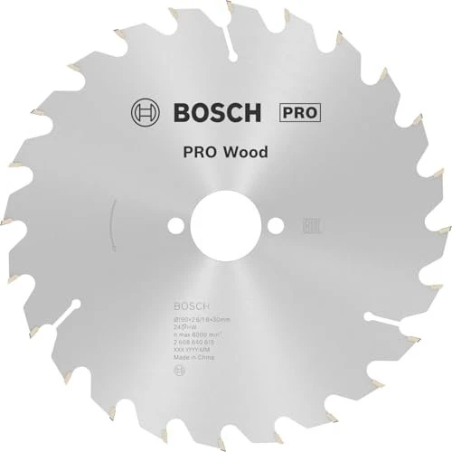 Bosch Professional Optiline Wood Kreissägeblatt 24Z, 190x2.6x30mm, 1 Stück