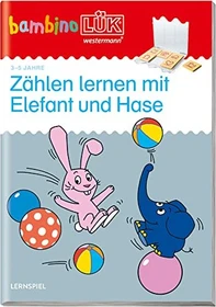 bambino LÜK Mathematik Zählen lernen mit Elefant und Hase
