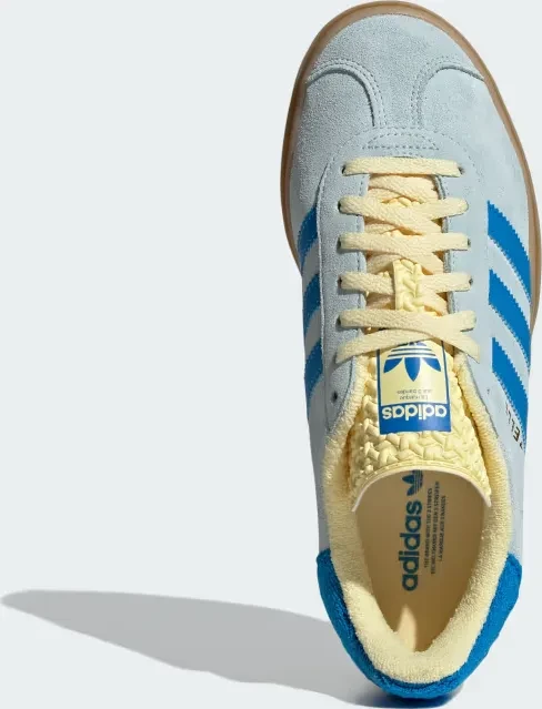 adidas Gazelle Bold almost blue/bright blue/almost yellow (Damen)