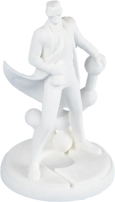 Polymaker PolyLite PLA Pro, weiß, Spule, 1.75mm, 1.00kg