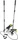 HMS-Fitness Fitness Stepper weiß/grün (S3096)