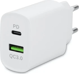 LMP Dual Port Power Adapter 20W weiß