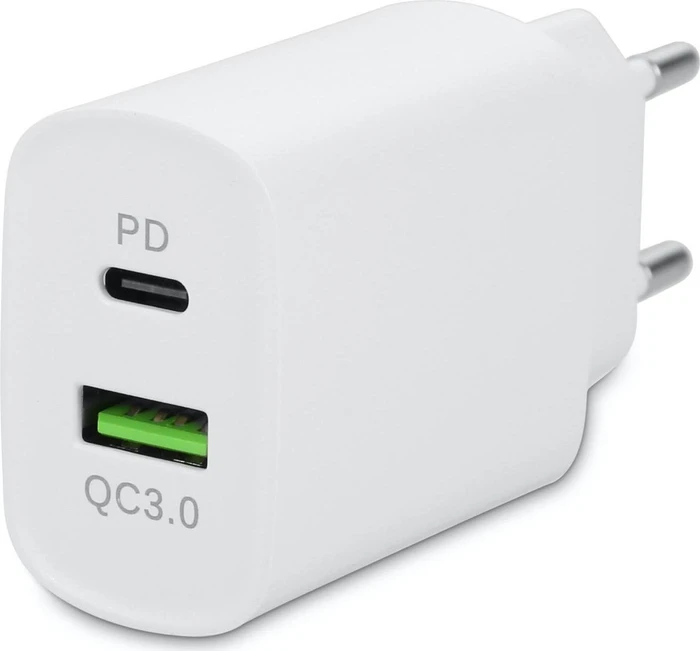 LMP Dual Port Power Adapter 20W weiß
