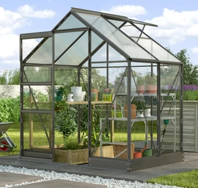 Vitavia Kapitol 2500 ESG/HKP Gewächshaus anthrazit