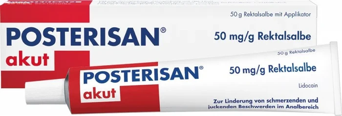 Posterisan akut Rektalsalbe