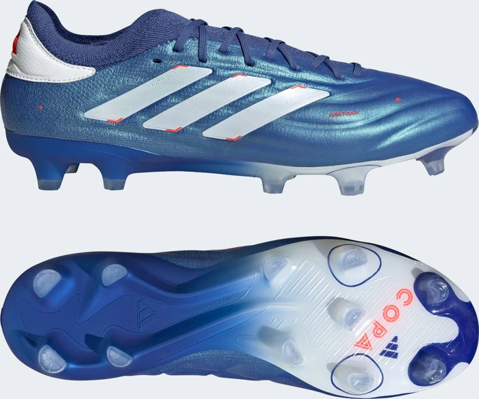 adidas Copa Pure II+ FG lucid blue/cloud white/solar red (Herren)